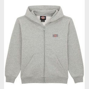 Dickies Cardigan - Oakport - Heather Gray m. Logo