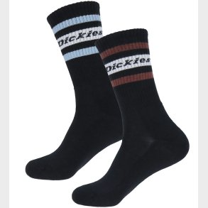 Dickies Strmper - 2-pak - Genola - Sort/Tibetan Red