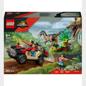 LEGO® Jurassic World - Flugt fra Raptor - 76972 - 285 Dele