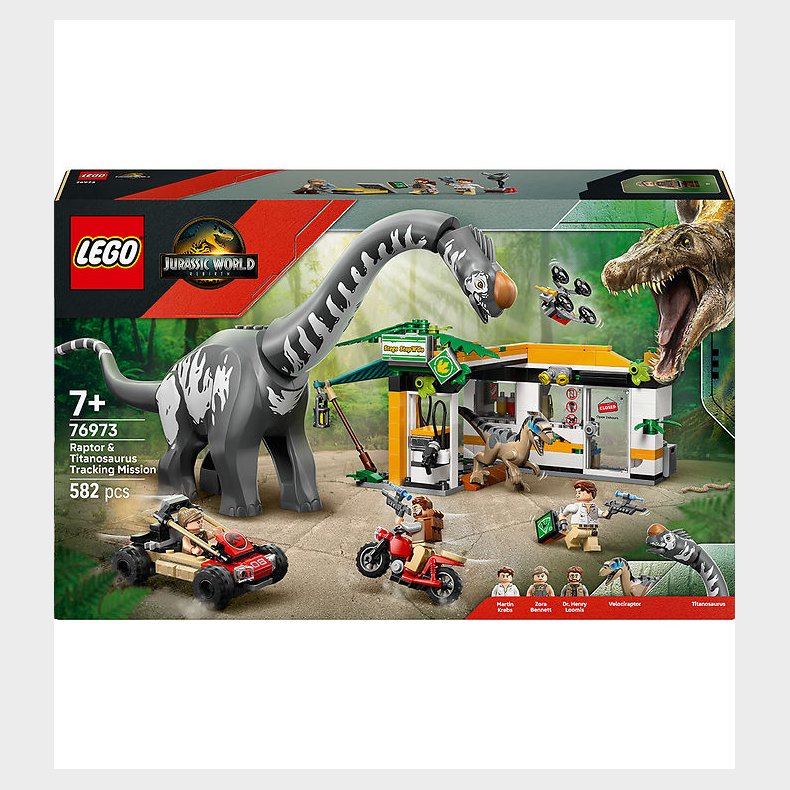 LEGO® Jurassic World - Sporingsmission: Rapt... 76973 - 582 Dele