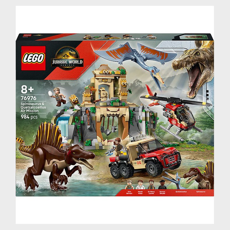LEGO® Jurassic World - Luftmission - 76976 - 984 Dele