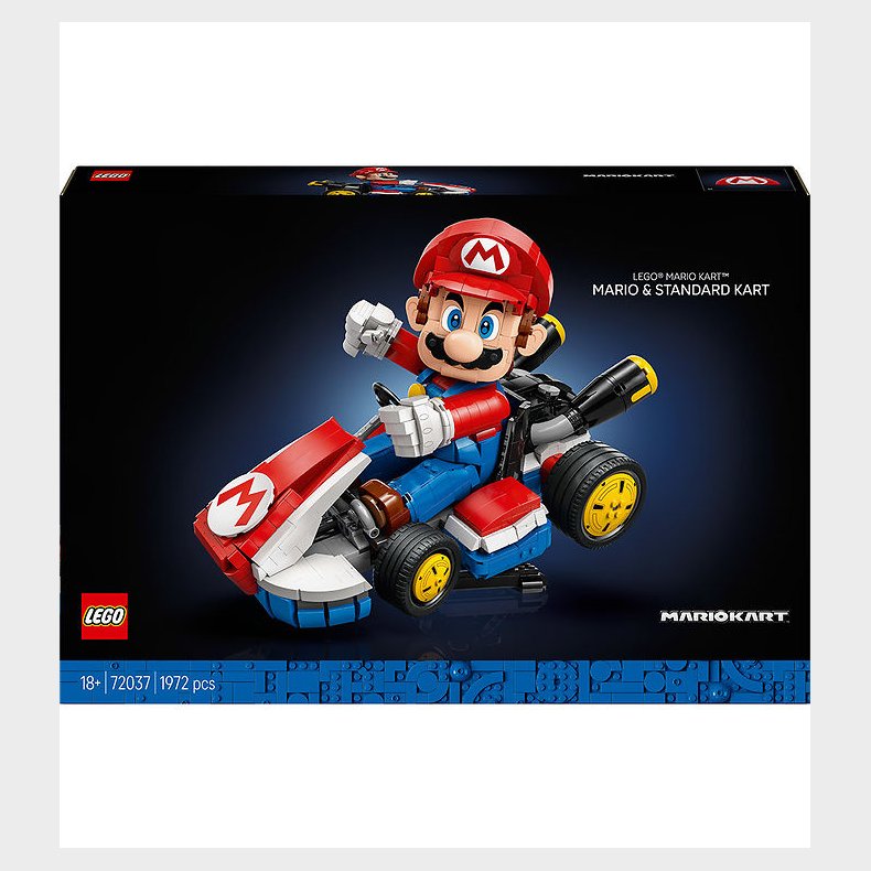 LEGO® Super Mario - Mario Kart: Mario ... 72037 - 1972 Dele