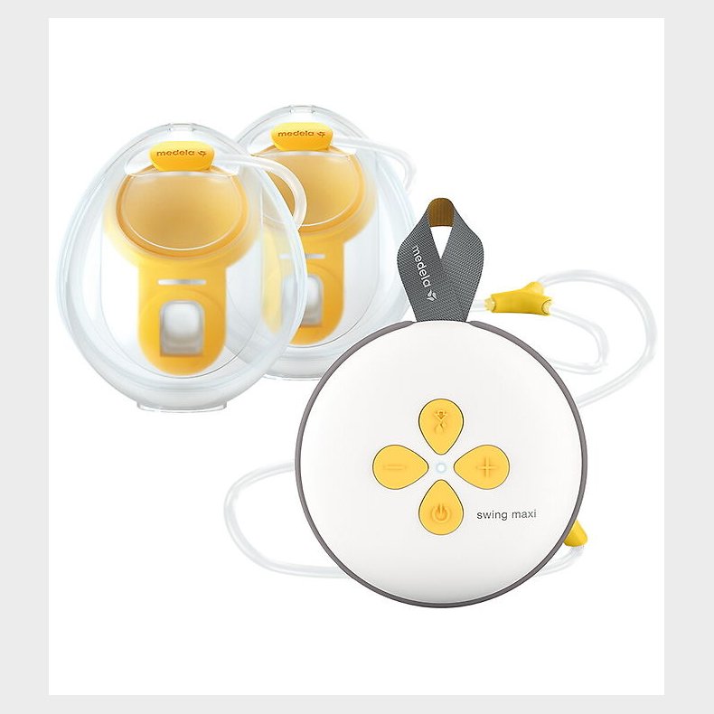 Medela Elektrisk Brystpumpe - Hndfri - Dobbelt - Swing Maxi