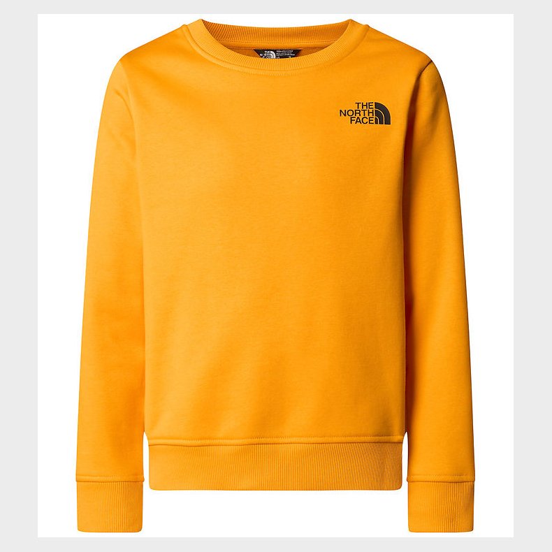 The North Face Sweatshirt - Reg Crew - Summit Gold m. Print