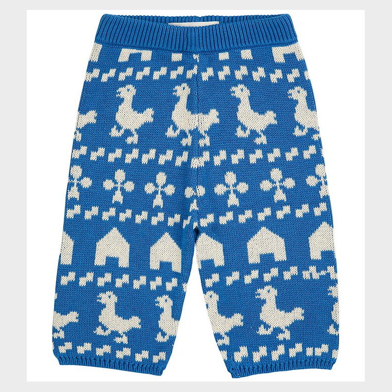 Bobo Choses Bukser - Strik - Farm All Over - Bl