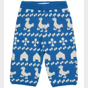 Bobo Choses Bukser - Strik - Farm All Over - Bl