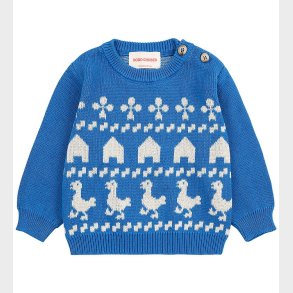 Bobo Choses Bluse - Strik - Farm Jaquard - Bl