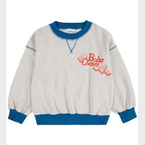 Bobo Choses Sweatshirt - Dominos - Light Heather Grey