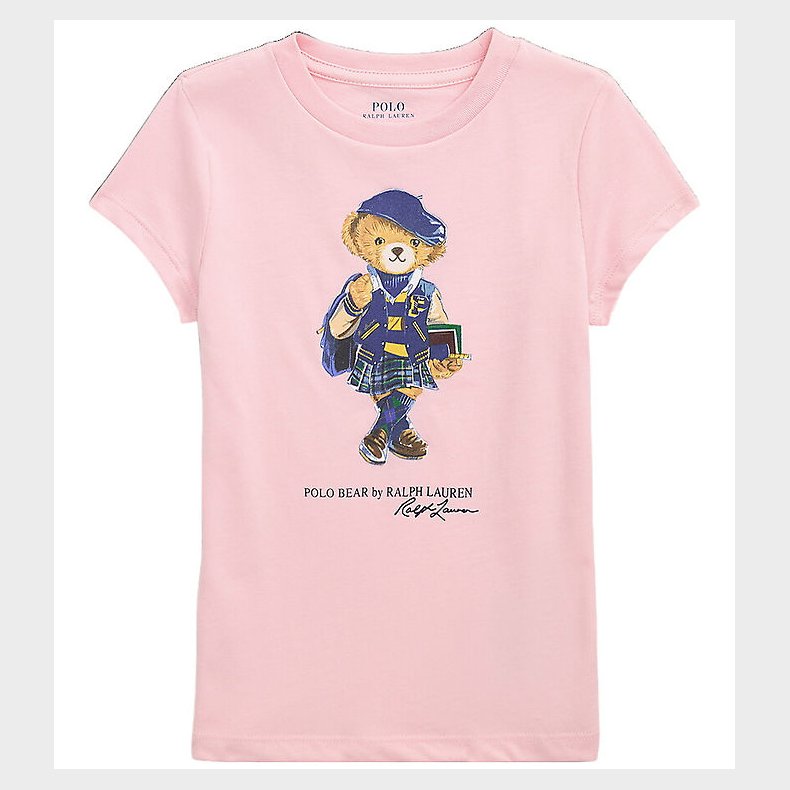 Polo Ralph Lauren T-shirt - Hint of Pink m. Bamse