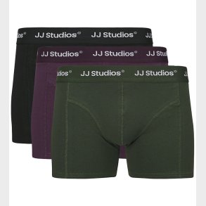 Jack & Jones Boxershorts - 3-Pak - JacSoho - Duffel Bag/Black