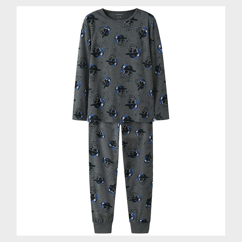 Name it Undertrje - NkmNight - Dark Grey Melange