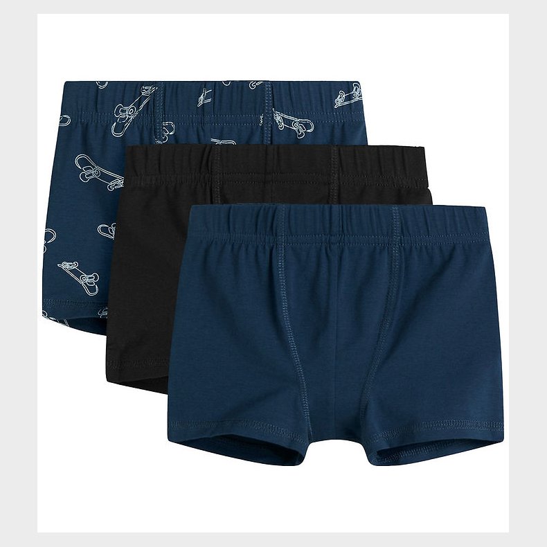 Name it Boxershorts - Noos - NmmTights - 3-Pak - Titan/w/ Titan