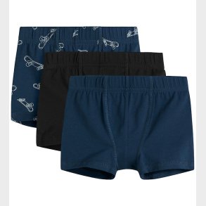 Name it Boxershorts - Noos - NmmTights - 3-pak - Titan/Sort