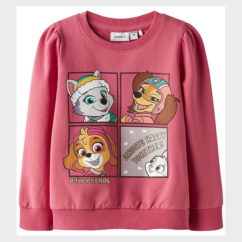 Name It Sweatshirt - NmfJosse - Paw Patrol - Rapture Rose