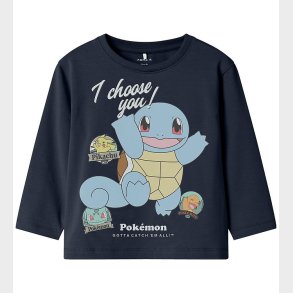Name It Bluse - NmmJumbo - Pokemon - Navy Blazer