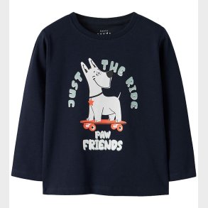 Name It Bluse - NmmVux - Navy Blazer/Skate Dog