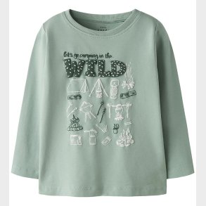 Name It Bluse - NmmVux - Jadeite/Wild