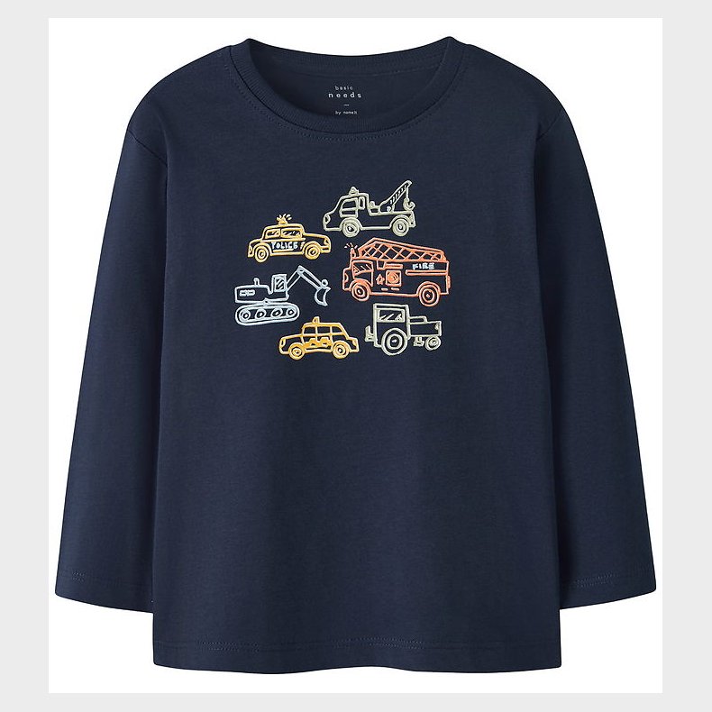 Name It Bluse - NmmVictor - Navy Blazer/Vehicles