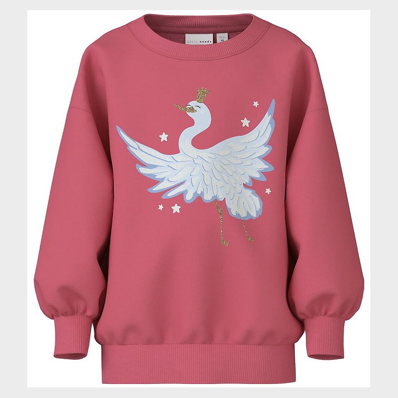 Name It Sweatshirt - NmfValona - Rapture Rose/Crane