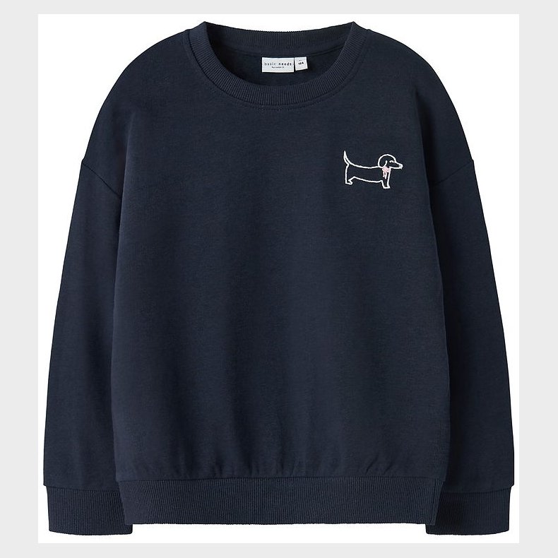 Name It Sweatshirt - NmfVallene - Navy Blazer/Dog Bow