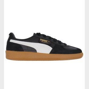 Puma Sko - Palermo Lth Jr - Puma Black/Feather Gray
