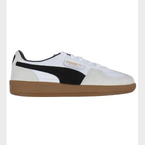 Puma Sko - Palermo Lth Jr - Puma White/Vapor Gray