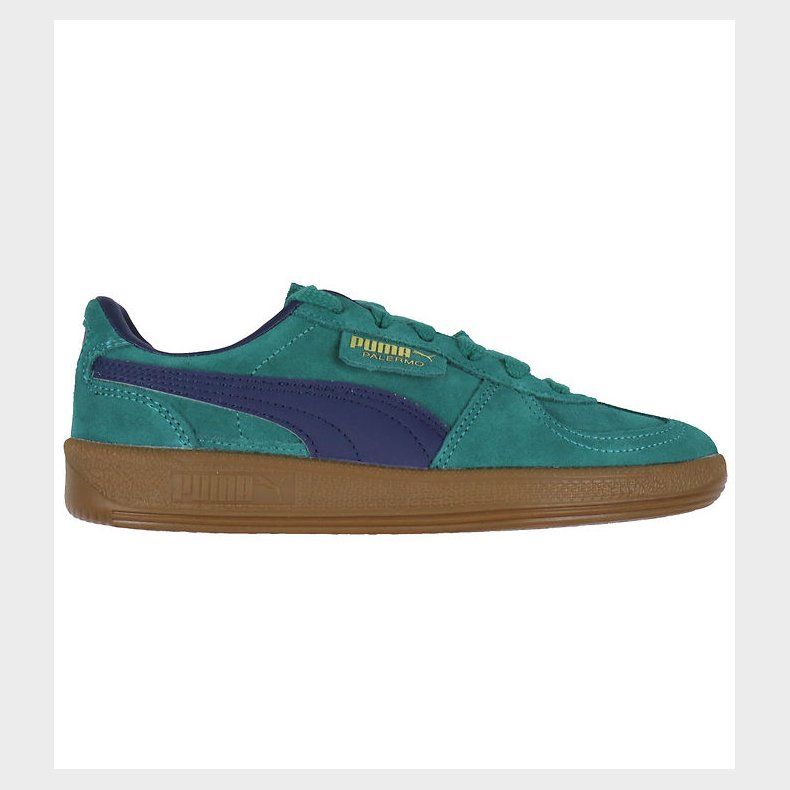 Puma Sko - Palermo Jr - Wild Green/Persian Blue