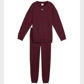 Puma Sweatst - Loungewear Oversized - Ruby Shimmer