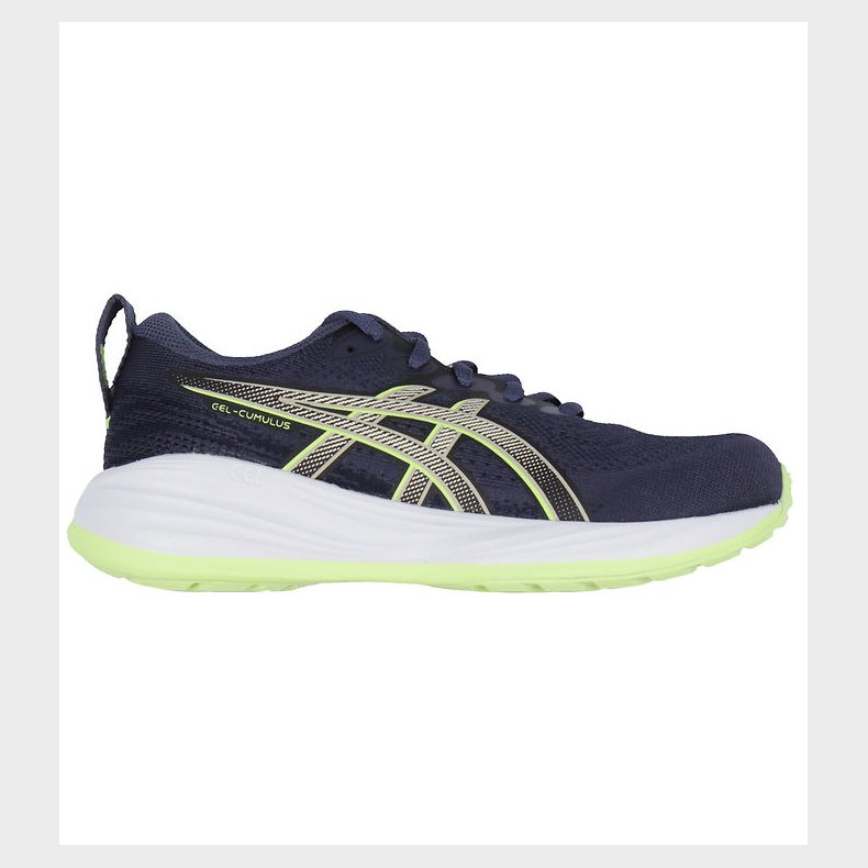 Asics Sko - Gel-Cumulus 27 GS - Indigo Fog/Lucid Yellow