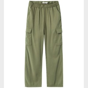 Name It Bukser - NkfBella - Deep Lichen Green