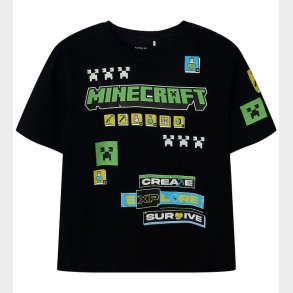 Name It T-shirt - NkmJeffy - Minecraft - Black