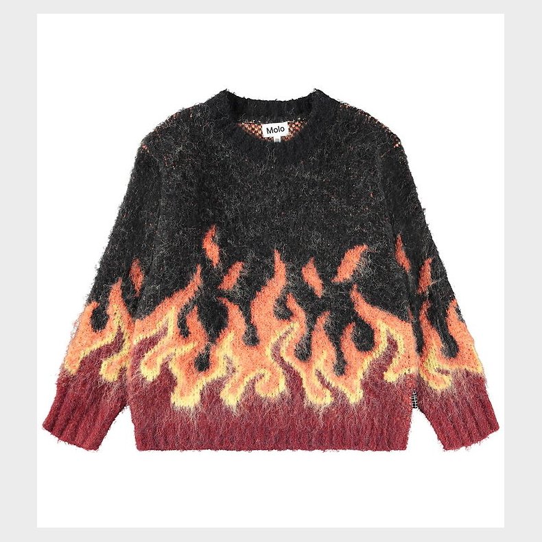 Molo Bluse - Strik - Bello - Flames