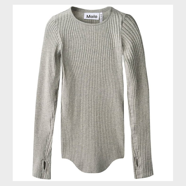 Molo Bluse - Rochelle - Grey Melange