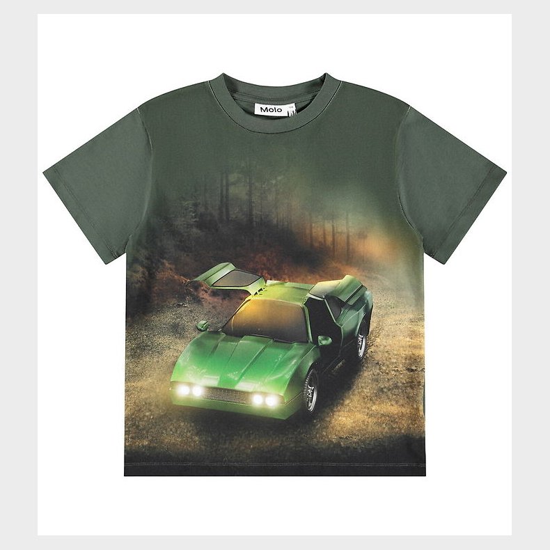 Molo Bluse - Riley - Green Car