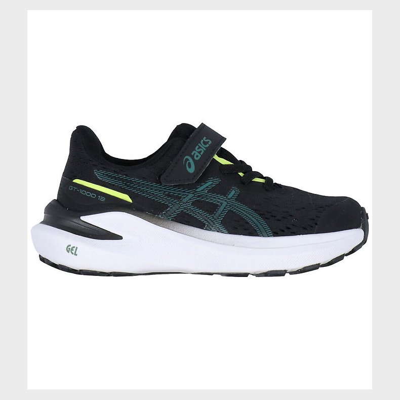 Asics Sko - GT-1000 13 PS - Black/Jasper Green