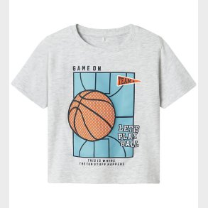 Name It T-shirt - NmmKeith - Light Grey Melange