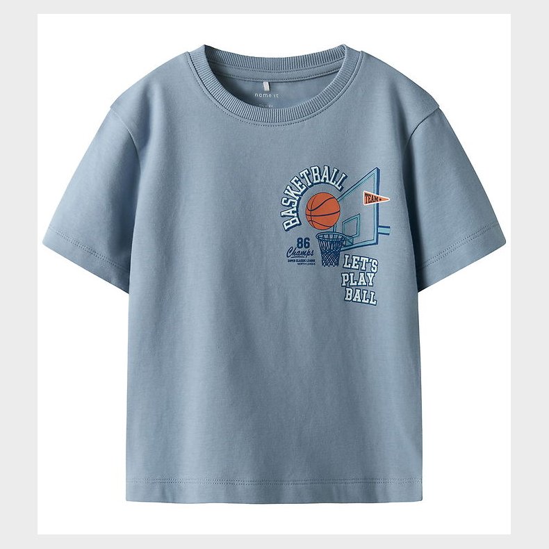 Name It T-shirt - NmmKeith - Dusty Blue