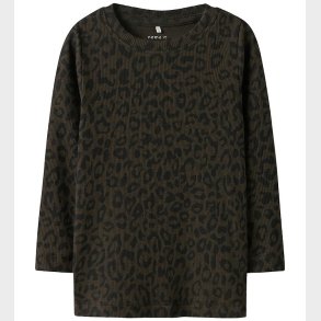 Name It Bluse - Rib - Leo - NmfLeleo - Delicioso