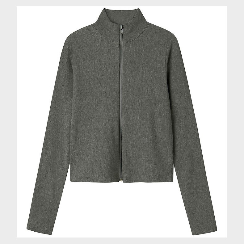 LMTD Cardigan - NlfLonja - Dark Grey Melange