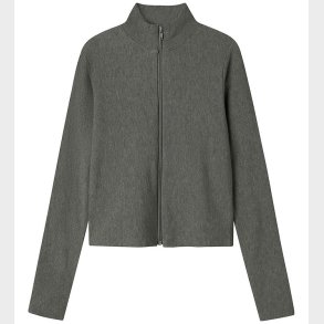 LMTD Cardigan - NlfLonja - Dark Grey Melange