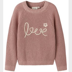 Lil'Atelier Bluse - Strik - NmfEmlen - Misty Rose