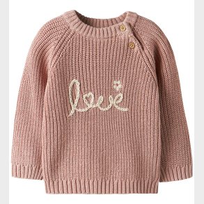 Lil'Atelier Bluse - Strik - NbfEmlen - Misty Rose