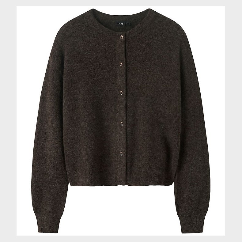 LMTD Cardigan - Strik - Noos - NlfLodet - Chocolate Brown