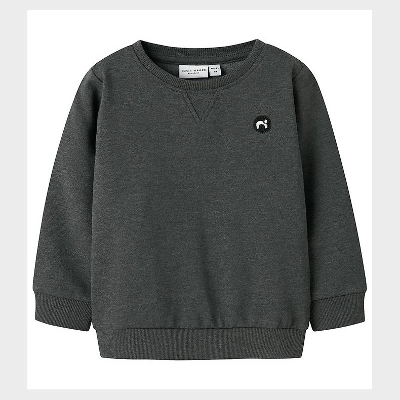 Name It Sweatshirt - Noos - NmmVimo - Dark Grey Melange