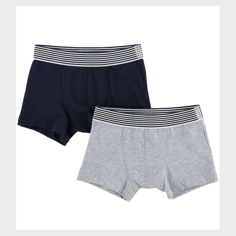 Petit Bateau Boxershorts - 2- pak - Bl/Gr
