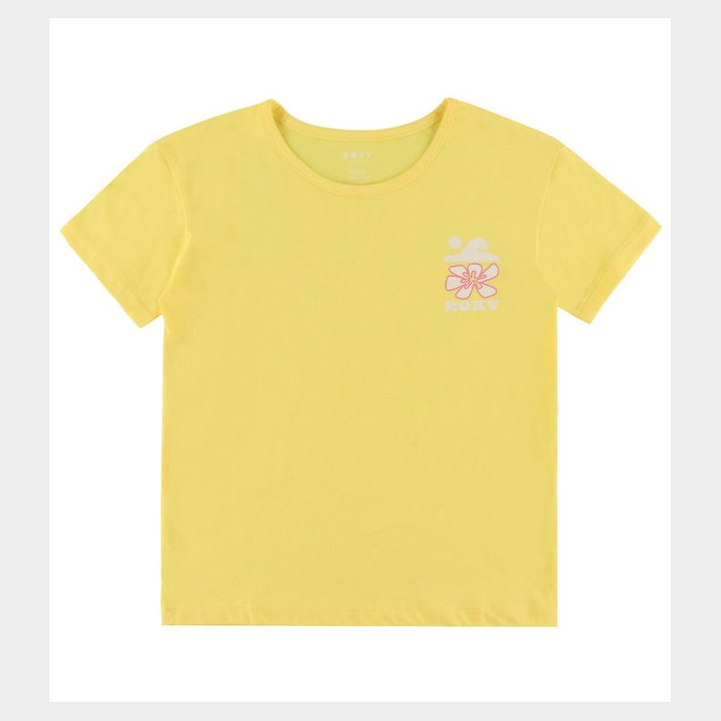 Roxy T-shirt - Lily Regular Night - Lemon Drop