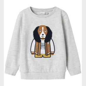 Name It Sweatshirt - NmmKamden - Light Grey Melange