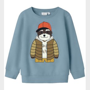 Name It Sweatshirt - NmmKamden - Dusty Blue