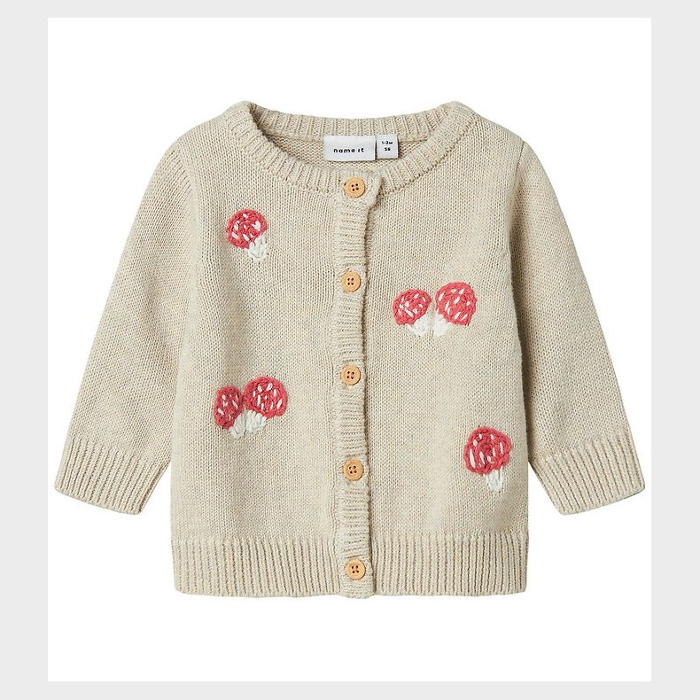 Name It Cardigan - Strik - NbfLinie - Peyote Melange