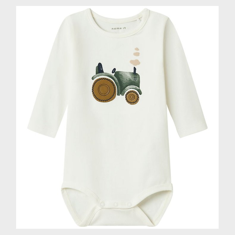 Name it Body l/ - NbmLife - Cloud Dancer m. Traktor